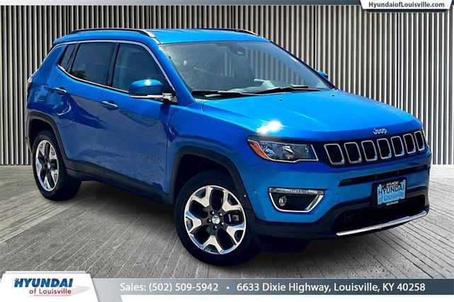 Photo of 2021 Laser Blue Jeep Compass