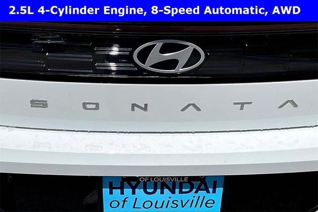Photo of 2025 White Hyundai SONATA
