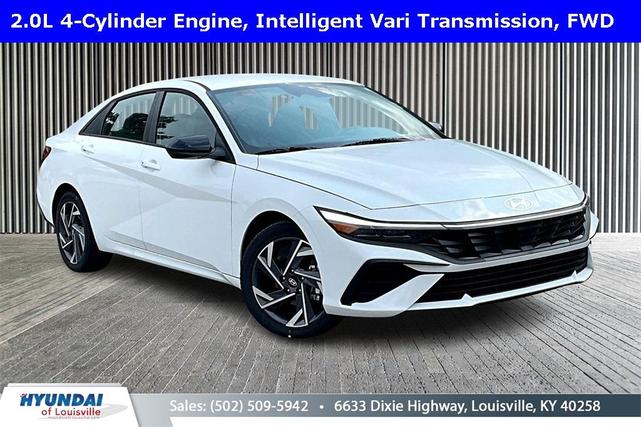 Photo of 2025 White Hyundai ELANTRA