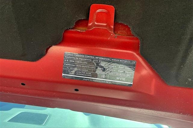 Photo of 2020 Cardinal Red Metallic Nissan Titan