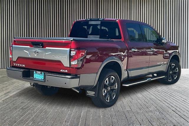 Photo of 2020 Cardinal Red Metallic Nissan Titan