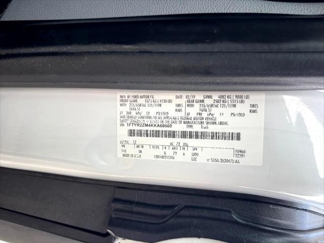 Photo of 2019 Oxford White Ford Transit-250