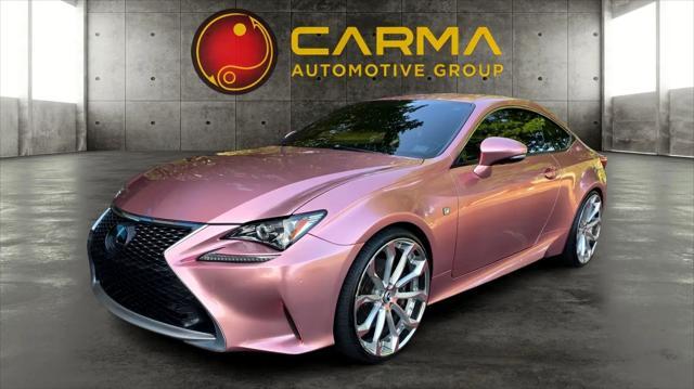 Photo of 2017 Pink Lexus RC 200t