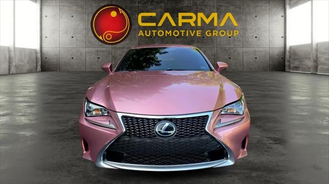 Photo of 2017 Pink Lexus RC 200t