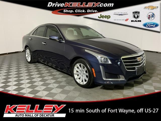 Photo of 2016 Dark Adriatic Blue Metallic Cadillac CTS