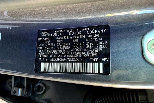 Photo of 2022 Portofino Gray Hyundai TUCSON