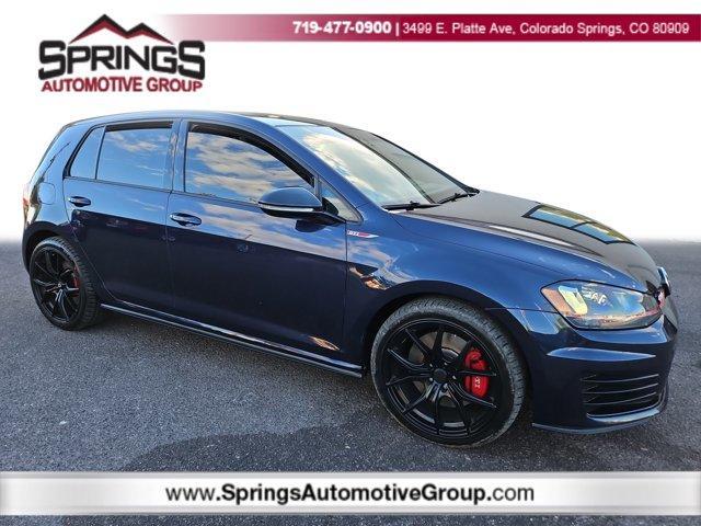 Photo of 2017 Night Blue Metallic Volkswagen Golf GTI