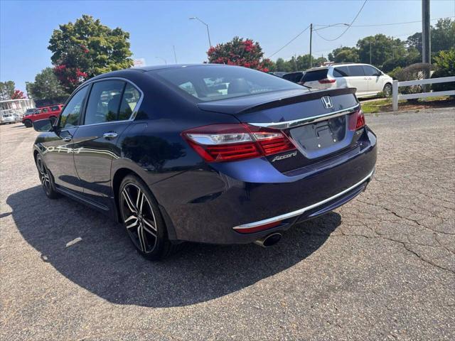 Photo of 2017 Obsidian Blue Pearl Honda Accord