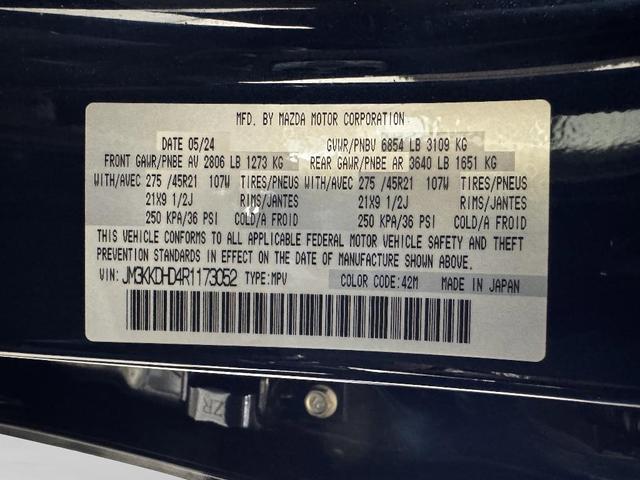 Photo of 2024 Deep Crystal Blue Mica Mazda CX-90