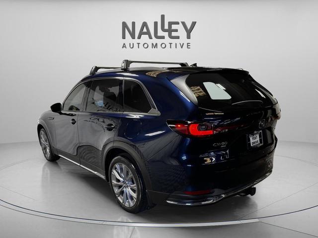 Photo of 2024 Deep Crystal Blue Mica Mazda CX-90