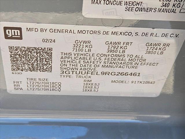 Photo of 2024 Thunderstorm Gray GMC Sierra 1500