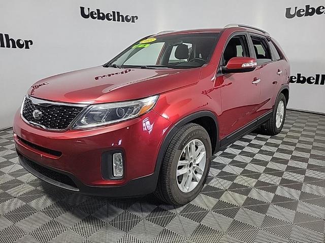 Photo of 2015 Remington Red Metallic Kia Sorento