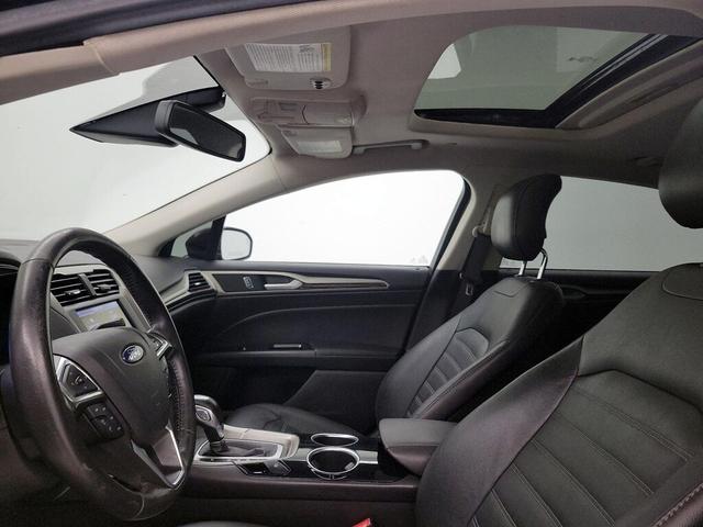 Photo of 2013 Burgundy Ford Fusion Hybrid