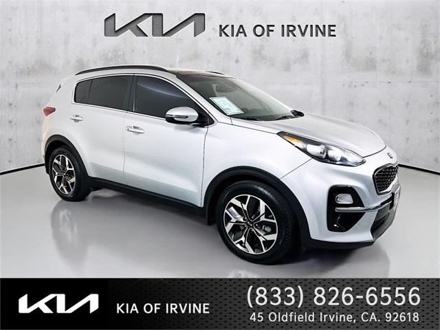 Photo of 2021 Sparkling Silver Kia Sportage