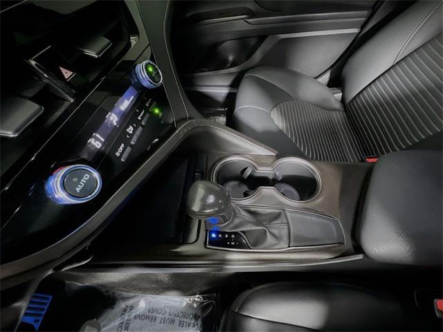 Photo of 2021 Galactic Aqua Mica Toyota Camry
