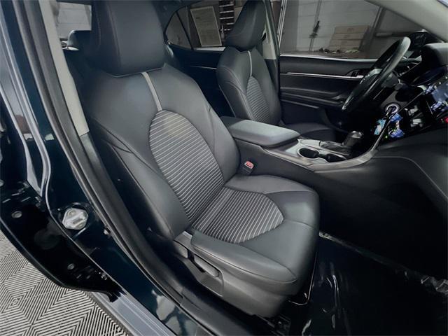 Photo of 2021 Galactic Aqua Mica Toyota Camry