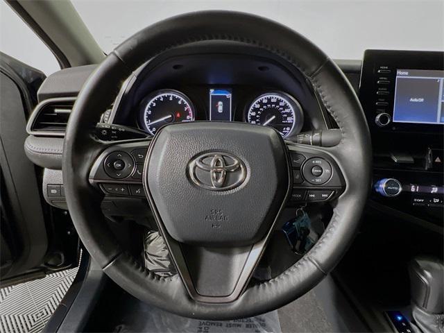 Photo of 2021 Galactic Aqua Mica Toyota Camry