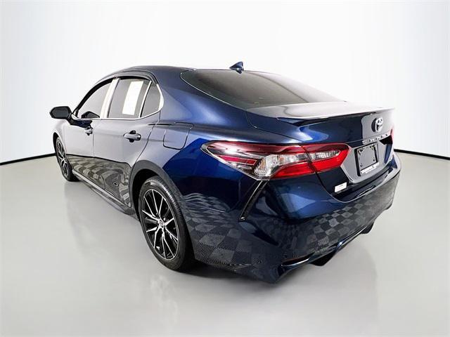 Photo of 2021 Galactic Aqua Mica Toyota Camry