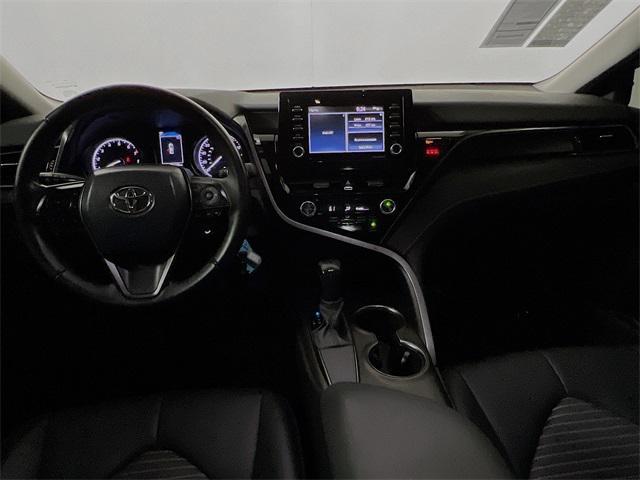 Photo of 2021 Galactic Aqua Mica Toyota Camry