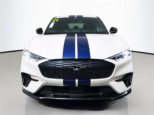 Photo of 2021 Star White Metallic Tri-Coat Ford Mustang Mach-E