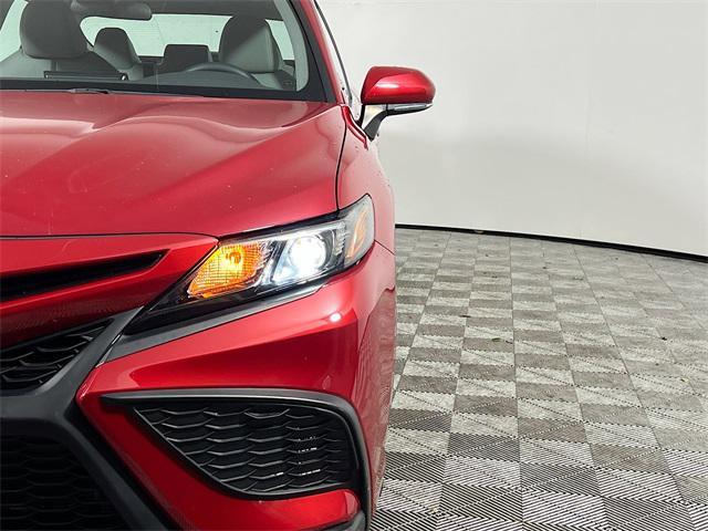 Photo of 2022 Supersonic Red Toyota Camry