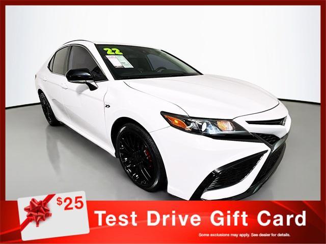Photo of 2022 White Toyota Camry
