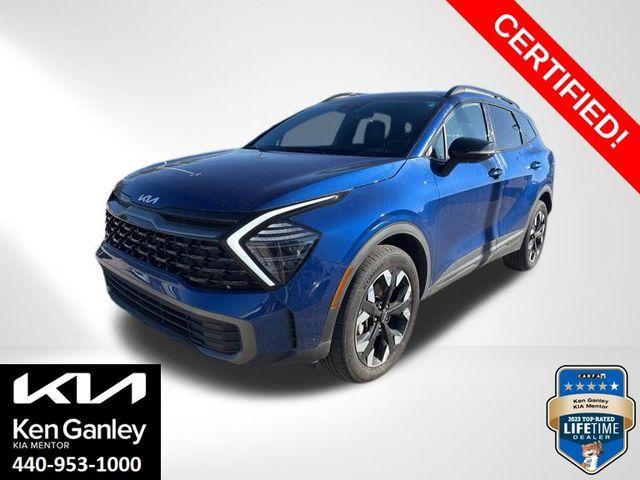 Photo of 2024 Sapphire Blue Kia Sportage