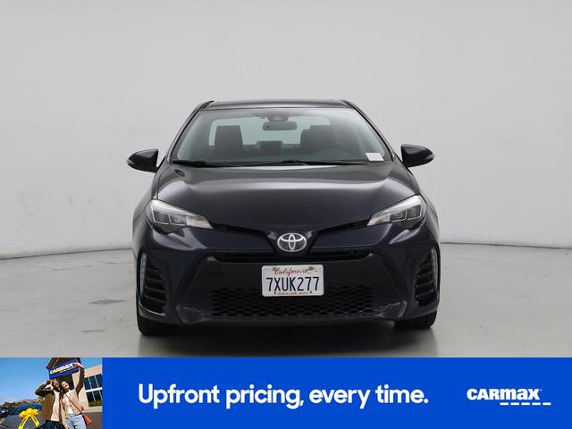 Photo of 2017 Black Toyota Corolla
