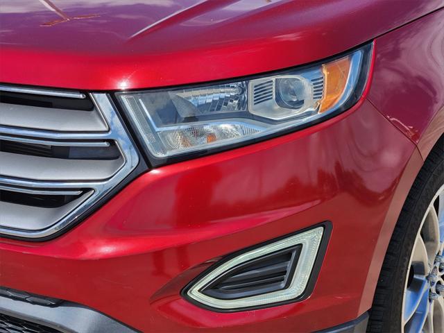 Photo of 2017 Ruby Red Metallic Ford Edge