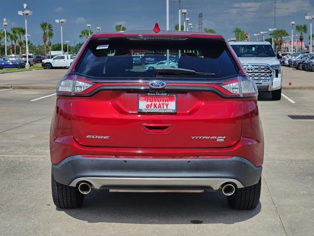 Photo of 2017 Ruby Red Metallic Ford Edge