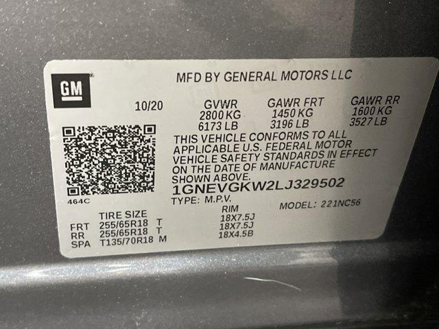 Photo of 2020 Satin Steel Metallic Chevrolet Traverse