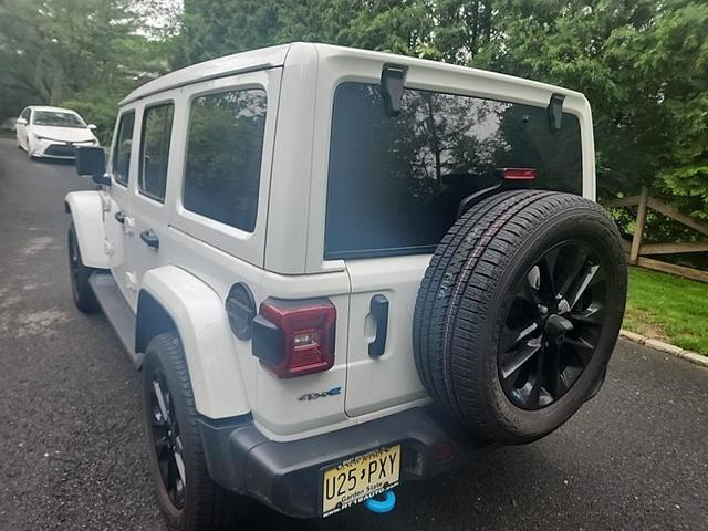 Photo of 2022 Bright White Clearcoat Jeep Wrangler Unlimited 4xe