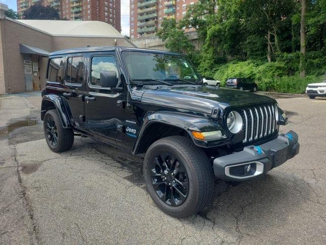 Photo of 2022 Black Clearcoat Jeep Wrangler Unlimited 4xe
