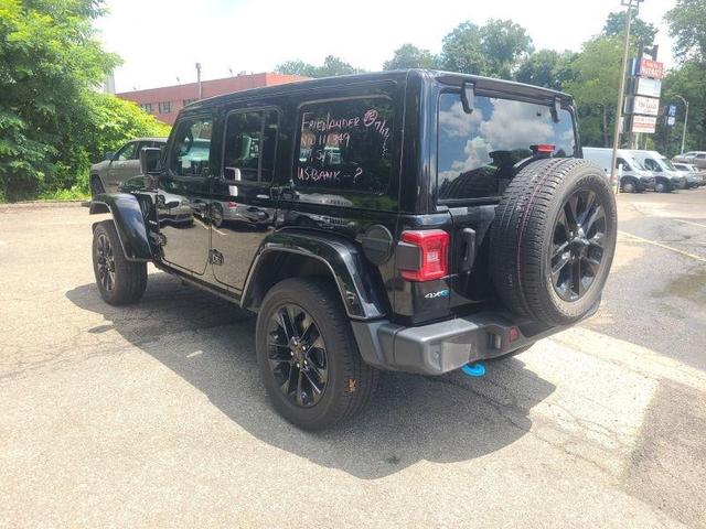 Photo of 2022 Black Clearcoat Jeep Wrangler Unlimited 4xe