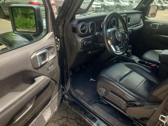 Photo of 2022 Black Clearcoat Jeep Wrangler Unlimited 4xe