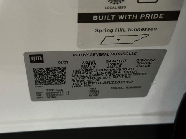 Photo of 2024 Crystal White Tri-Coat Cadillac LYRIQ