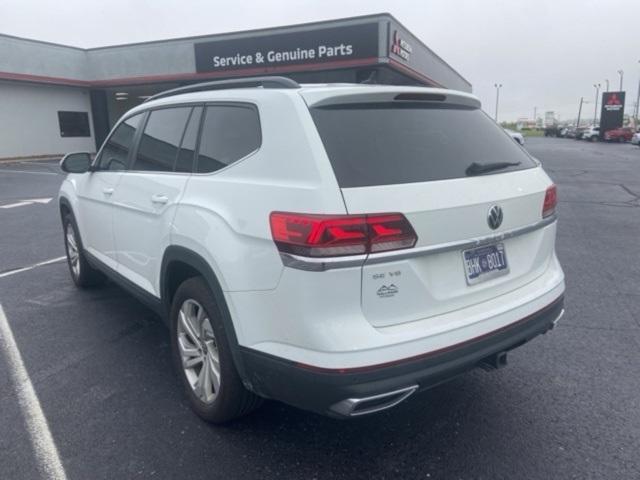 Photo of 2021 Pure White Volkswagen Atlas