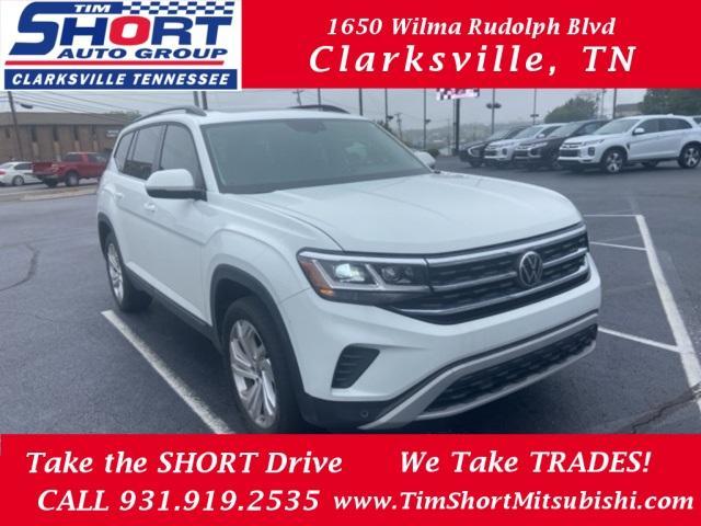 Photo of 2021 Pure White Volkswagen Atlas