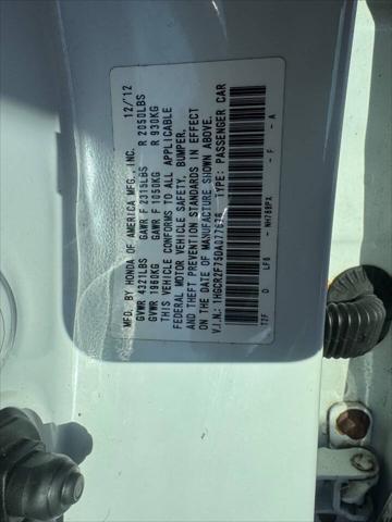 Photo of 2013 White Honda Accord