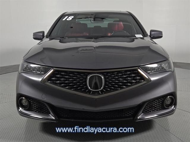 Photo of 2018 Modern Steel Metallic Acura TLX
