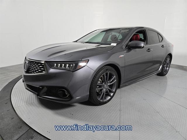 Photo of 2018 Modern Steel Metallic Acura TLX