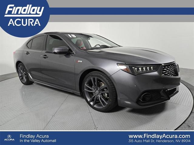 Photo of 2018 Modern Steel Metallic Acura TLX