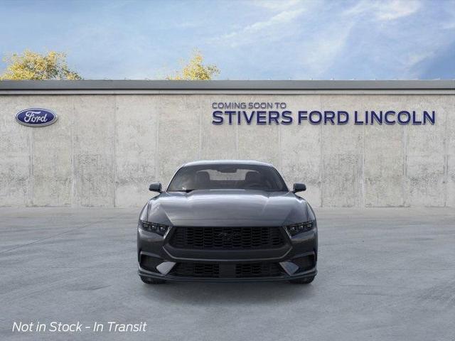 Photo of 2025 Shadow Black Ford Mustang