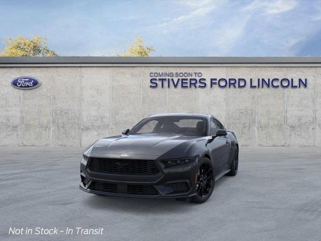 Photo of 2025 Shadow Black Ford Mustang