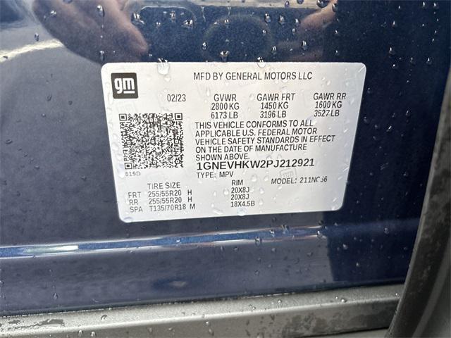 Photo of 2023 Northsky Blue Metallic Chevrolet Traverse