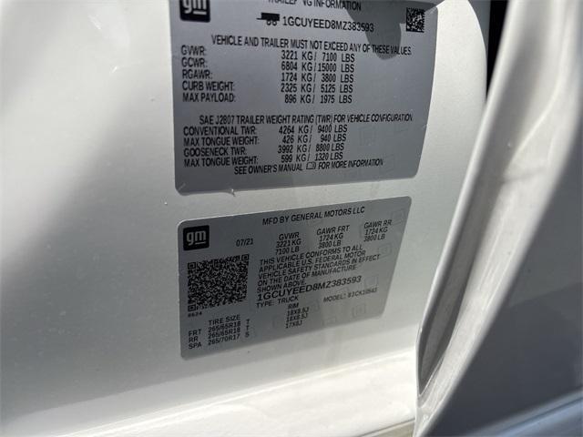 Photo of 2021 Summit White Chevrolet Silverado 1500