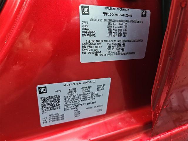 Photo of 2023 Cherry Red Tintcoat Chevrolet Silverado 2500