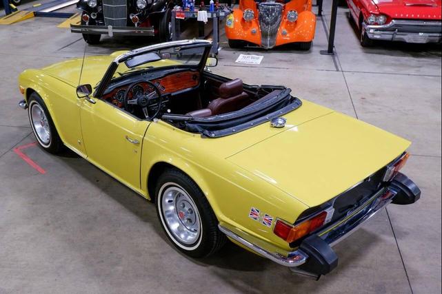 Photo of 1974 Mimosa Yellow Triumph TR6