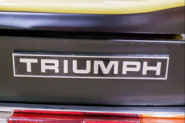 Photo of 1974 Mimosa Yellow Triumph TR6