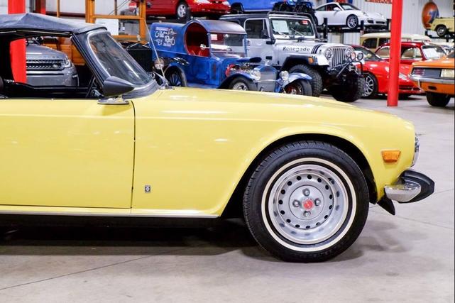 Photo of 1974 Mimosa Yellow Triumph TR6